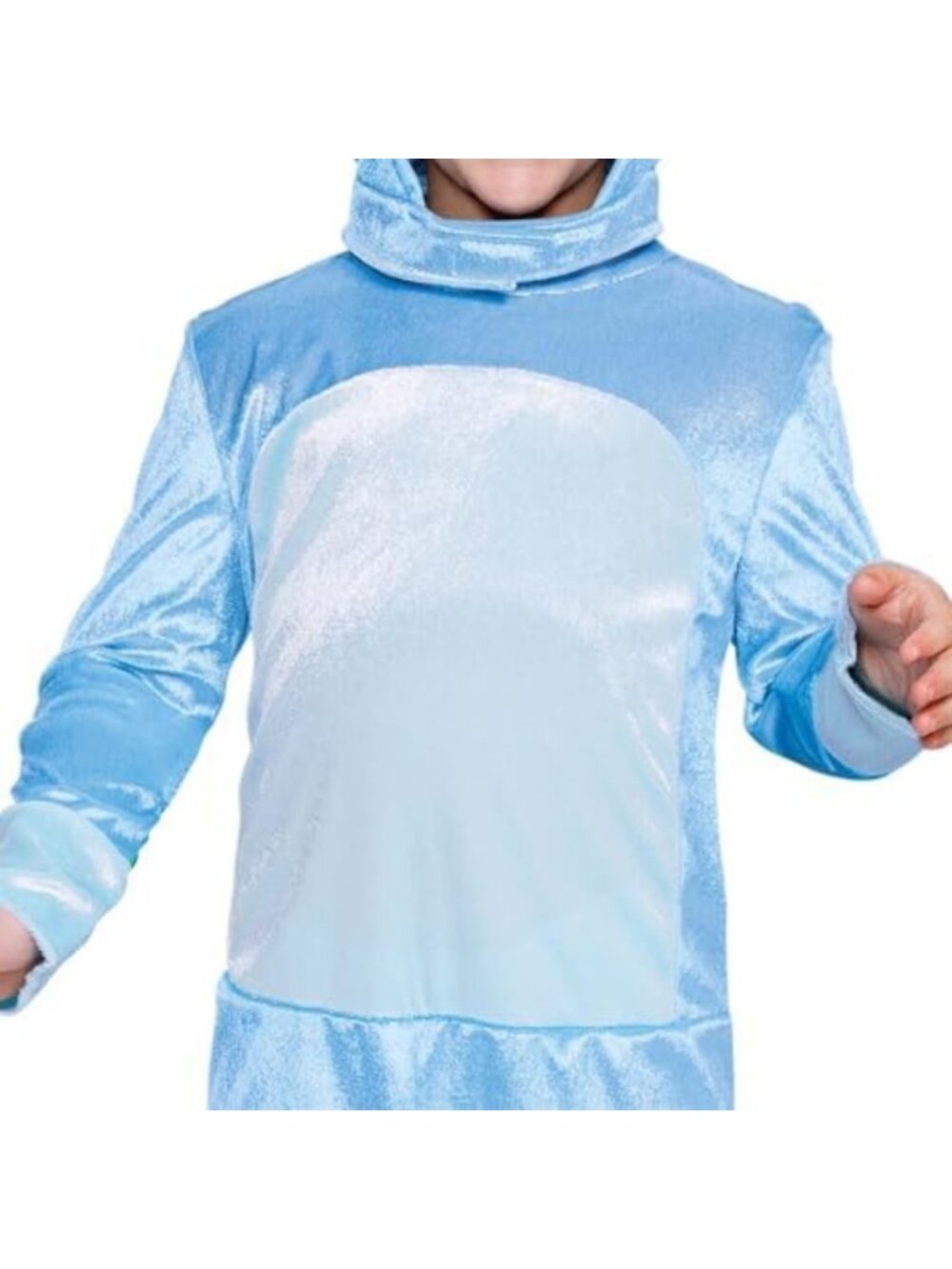 Kids Bluey Costume - Adorable Character Jumpsuit & Headpiece for Toddlers - Picture 4 of 6